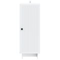 vidaXL Servírovacia skriňa Biela 33 x 34,5 x 90 cm Kompozitné drevo
