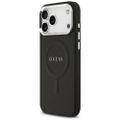 Guess Classic Logo MagSafe puzdro pre iPhone 17 Pro Max čierna