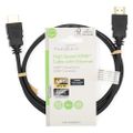 NEDIS High Speed HDMI 2.0 kábel s ethernetom/ 4K@60Hz/ pozlátené konektory HDMI-HDMI/ čierny/ bulk/ 1m Kábel, predlžovací, HDMI (M) na HDMI (M), High Speed 2.0, s ethernetom, 4K@60Hz, 3D, Deep Color, čierny, 1m