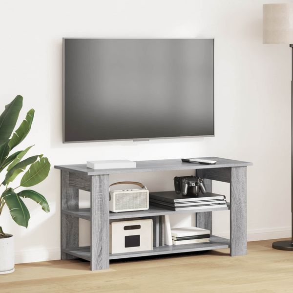vidaXL Stojan na televízor Sivý Sonoma 100 x 40 x 50 cm