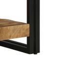 vidaXL konferenčný stolík 50x50x38 cm masívne hrubé drevo mango