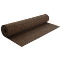 vidaXL Korková rolka Hnedá 500 x 100 cm Korek a guma
