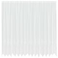 vidaXL Čipková záclona Biela 200 x 400 cm Polyester