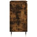 vidaXL Komoda dymový dub 60x35x70 cm spracované drevo