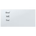 vidaXL Nástenná magnetická tabuľa biela 60x30 cm tvrdené sklo