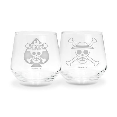 Sada pohárov One Piece - Luffy & Ace, 2 ks