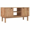 vidaXL TV skrinka OTTA 113,5x43x57 cm, borovicový masív