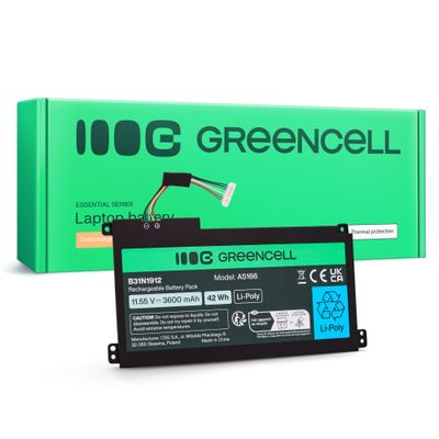 Green Cell AS166 batéria pre Asus C31N1912 / B31N1912 3HWPP ASUS VivoBook 14: E410MA, L410MA, E410KA