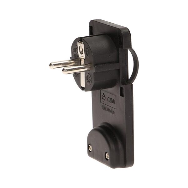 Vidlice ORNO OR-AE-1311/B úhlová pro prodlužovací kabel, černá