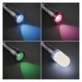 LED nabíjacie ručné kovové svietidlo, 600 lm, 1 200 mAh