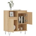 vidaXL Komoda dub sonoma 60x35x70 cm spracované drevo