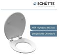 Schütte BLACK STONE | MDF HG, Soft Close