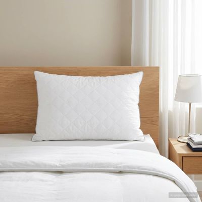 vidaXL Vankúš FULDA 50 x 70 cm 100% husacie perie a dolu Biela
