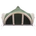 vidaXL Tipi stan so strechou Zelená Pre 6 osôb Polyester a oceľ