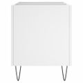 vidaXL Skrinka na platne biela 74,5x38x48 cm kompozitné drevo