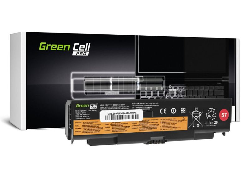 Green Cell LE89PRO batéria pre Lenovo ThinkPad T440p T540p W540 W541 L440 L540