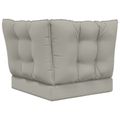 vidaXL Vankúš na vonkajšiu pohovku Polyester Sivá 50,5 x 50,5 cm