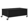 vidaXL Konferenčný stolík Čierny dub 91 x 55 x 32 cm Kompozitné drevo