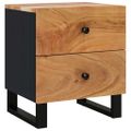 vidaXL Nočné stolíky 2 ks 40x33x46 cm akáciový masív