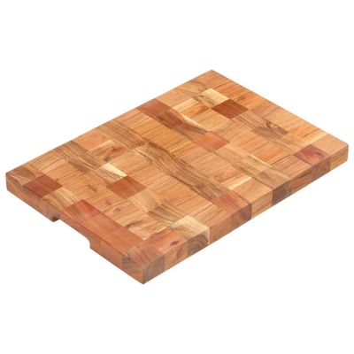 vidaXL Doska na krájanie 50x34x3,8 cm masívne akáciové drevo