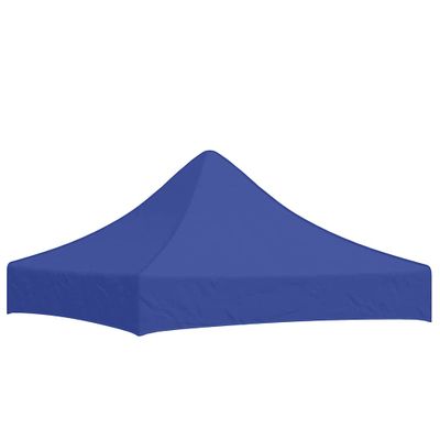 vidaXL Strecha na párty stan 2x2 m, modrá 270 g/m²
