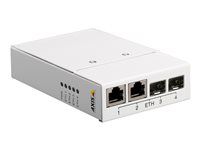 Konvertor médií s optickými vláknami - 100 Mb LAN - 10Base-T, 100Base-TX - 2 porty - 2 x RJ-45 / 2 x SFP (mini-GBIC) - pre AXIS P1385-E, P1455-LE, P1455-LE-3, P3818-PVE, Q1942-E, Q6100-E 50
