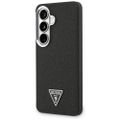 Guess case Fixed Glitter Triangle MagSafe pre Samsung Galaxy S26 čierna