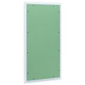 vidaXL Access Panel Zelená a strieborná 45 x 85 cm