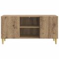 vidaXL TV skrinka 102 x 34,5 x 50 cm Dub artisan Kompozitné drevo