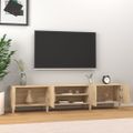 vidaXL TV skrinka, dub sonoma, 180x31,5x40 cm, imitácia dreva
