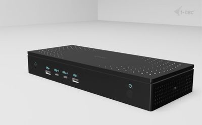 i-tec Universal 5x 4K Display Docking Station, Power Delivery 100 W