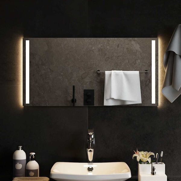 vidaXL LED kúpeľňové zrkadlo 80x40 cm