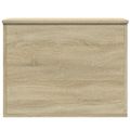 vidaXL Úložný box dub sonoma 60x42x46 cm kompozitné drevo