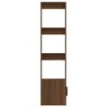 vidaXL Komoda hnedý dub 80x30x119,5 cm spracované drevo