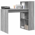 vidaXL Stôl Sivý Sonoma Kompozitné drevo 108 x 55 x 103.5 cm