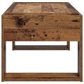 vidaXL Konferenčný stolík Staré drevo 110 x 50 x 41 cm