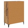 vidaXL Servírovacia skriňa Staré drevo 69,5 x 34 x 90 cm
