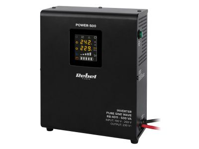 Zdroj záložný REBEL POWER 500 RB-4011 300W 12V nástenný