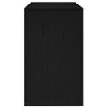 vidaXL Servírovacia skriňa Čierny dub 120 x 41 x 75 cm