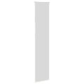 vidaXL Zatemňovacia roleta, sivobiela 50x210 cm, šírka látky 45,7 cm, polyester