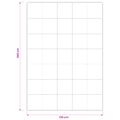vidaXL Súprava paplónu z 90% husacieho peria FULDA 2 pcs 135 x 200 cm