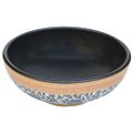vidaXL Umývadlo na dosku viacfarebné okrúhle Φ41x14 cm keramické
