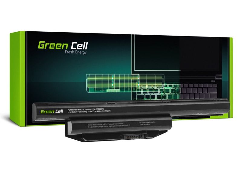Green Cell FS31 batéria pre Fujitsu LifeBook A514 A544 A555 AH544 AH564 E547 E554 E733 E734 E743