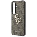 Puzdro Guess case 4G Big Metal Logo pre Samsung Galaxy S26 hnedá