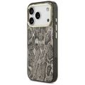 Puzdro Guess Python Pattern MagSafe pre iPhone 17 Pro Max hnedá