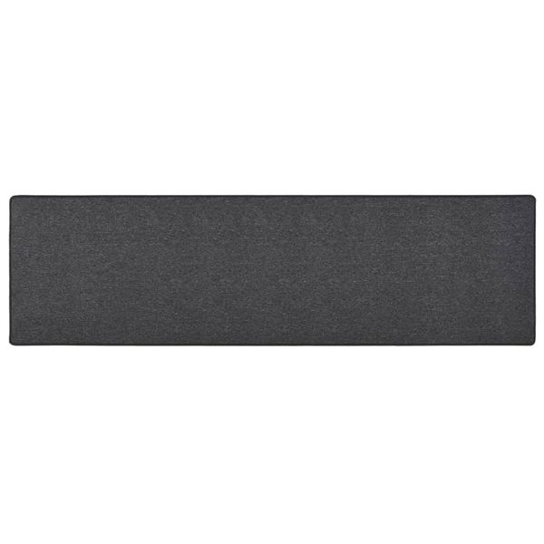 vidaXL Kobercový behúň antracitový 50x200 cm
