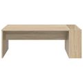 vidaXL Konferenčný stolík Sonoma dub 95 x 50 x 34 cm Kompozitné drevo