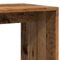 VidaXL Príručný stolík Old Wood 59x36x38 cm Engineered Wood