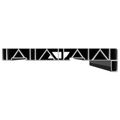 vidaXL Parapetné dosky Mramorová textúra 60 x 25 x 4,5 cm PVC