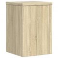 vidaXL Stojany na rastliny 2 ks dub sonoma 25x25x35cm kompozitné drevo